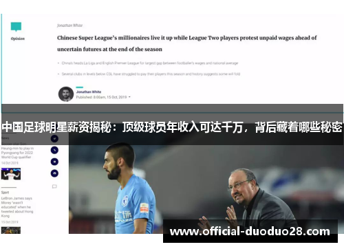 中国足球明星薪资揭秘：顶级球员年收入可达千万，背后藏着哪些秘密