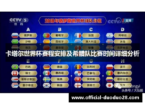 卡塔尔世界杯赛程安排及希腊队比赛时间详细分析
