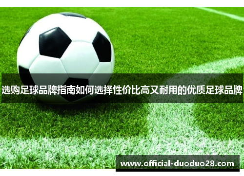选购足球品牌指南如何选择性价比高又耐用的优质足球品牌